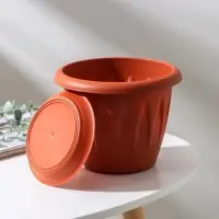 Горшок с поддоном &laquo;Алиция&raquo;, 2 л, цвет терракотовый
