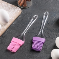 Кисть Доляна &laquo;Лёд&raquo;, силикон, 20,5&times;4,5 см, цвет МИКС