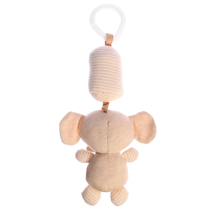 Подарочный набор для новорождённых &laquo;Слоник&raquo;, 3 мягкие погремушки