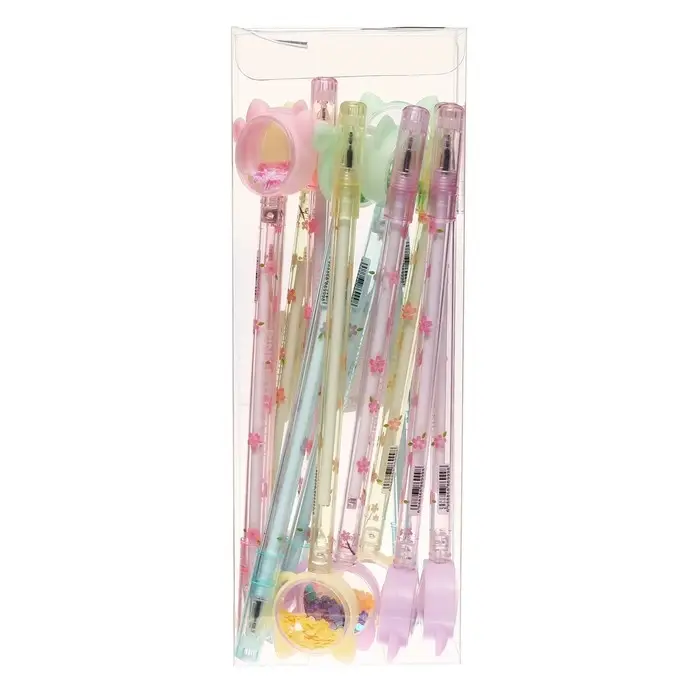 Ручка - прикол Calligrata &laquo;Блеск киска&raquo; гелевая, МИКС (штрихкод на штуке)