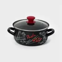 Кастр.сфер. 2л (черная)Болоньезе