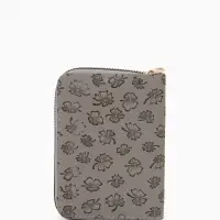 Кошелек жен 07-01-01 Июнь2526, 13*2*9 см, 2 отд+отд/молн, д/карт, серый