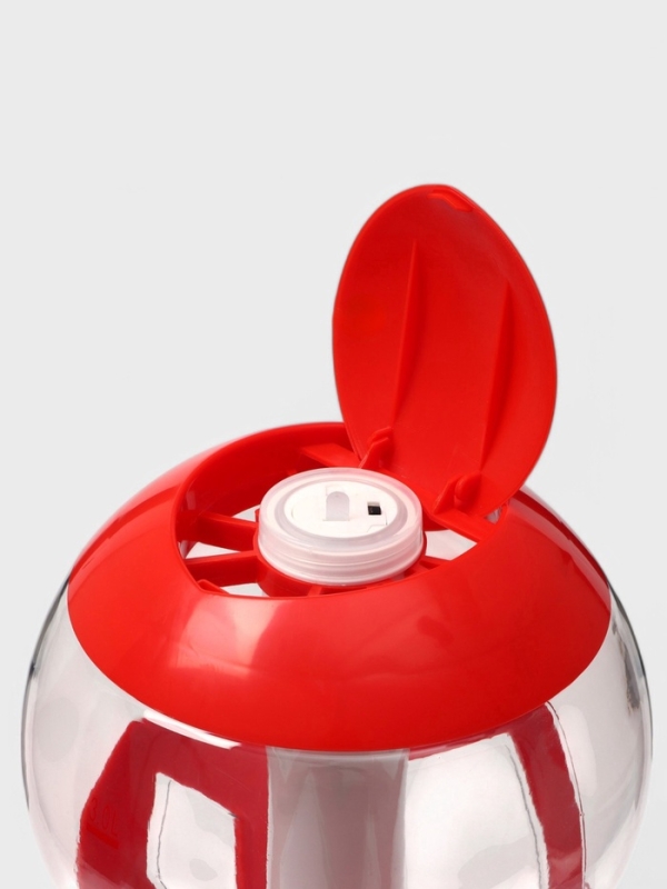 Башня пивная &laquo;Шар&raquo;, 3 л, цвет красный