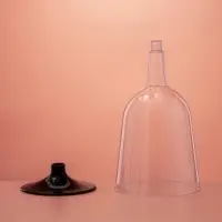 Бокал пластиковый одноразовый для вина, 200 мл, прозрачный, МИКС