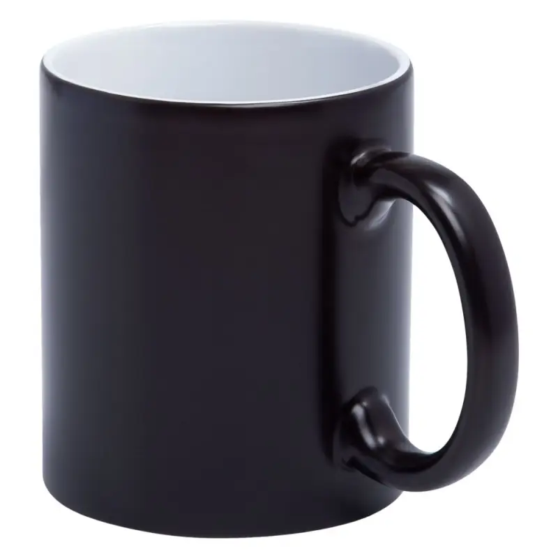 Кружка &laquo;Хамелеон&raquo;, ver.2, матовая , черная