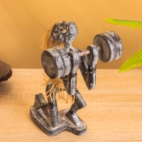 Сувенир &laquo;Аборигены силач&raquo;, 11&times;11&times;18 см, дерево