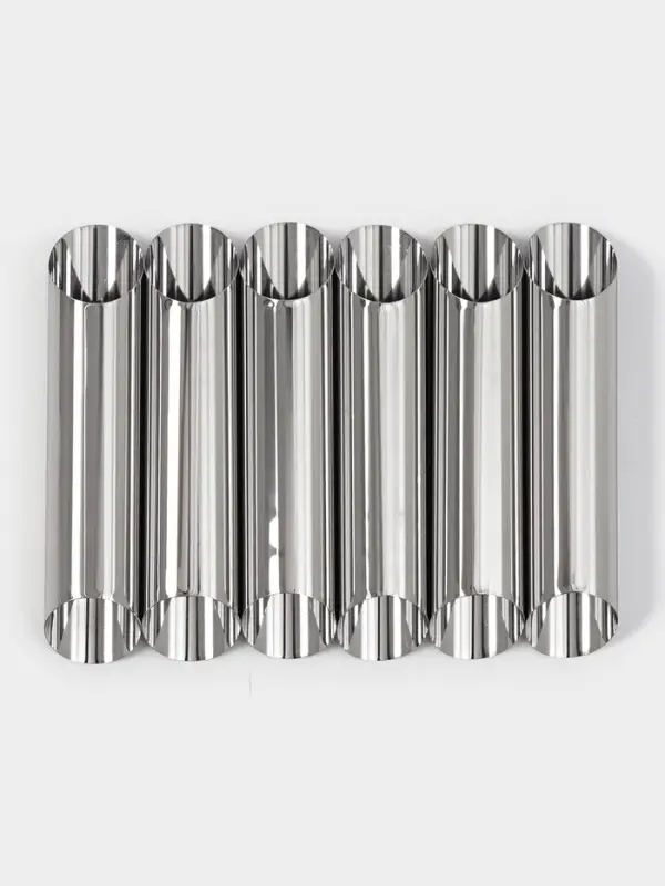 Набор форм для круассанов и трубочек 12х2,5 см, 6 шт