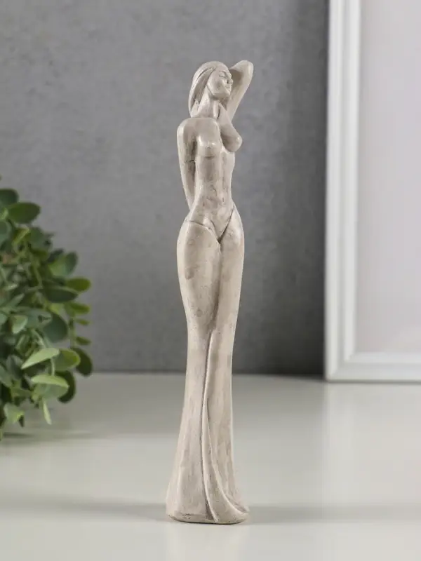 Фигура гипс "Эстетика" 19,5х5 см, под камень