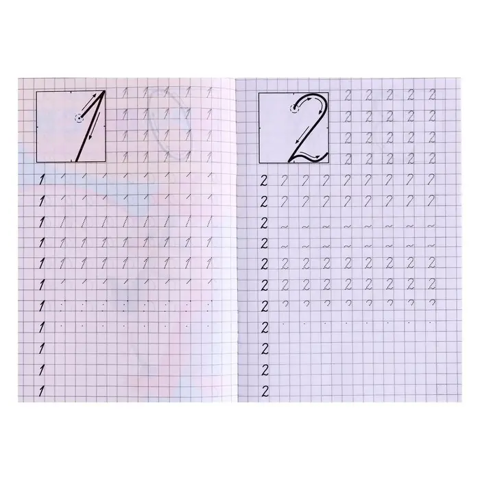 Прописи &laquo;Пишем и учим цифры&raquo;