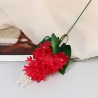 Цветы искусственные &laquo;Листики&raquo;, h=34 см, МИКС