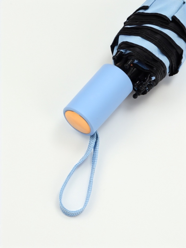 Зонт механический &laquo;Однотонный&raquo;, эпонж, 3 сложения, 8 спиц, R = 50/54 см, D = 108 см, цвет МИКС