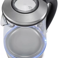 Чайник HYK-G8406 1,7л 2200Вт прозрачный (металл)