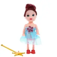 Кукла малышка &laquo;Волшебница&raquo;, с волшебной палочкой, МИКС