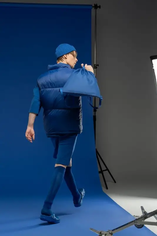 Основа для шопера-рюкзака B3, синяя Основа для шопера-рюкзака B3, синяя