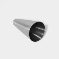 Насадка кондитерская &laquo;Французская звезда&raquo;, d=3 см, выход 1 см, нержавеющая сталь