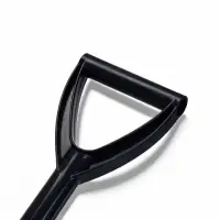 Лопата автомобильная пластиковая с черенком 210*700мм