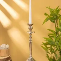 Подсвечник "Великолепный век" алюминий 13х13х33 см