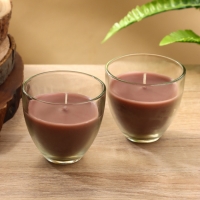 Набор свечей "SCENTED CANDLE" 100 гр, сидр+шалфей