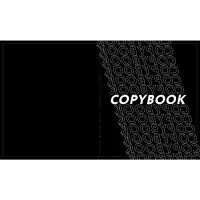 Тетрадь 48 листов в клетку, Calligrata Black and white, обложка мелованная бумага, серые листы, МИКС