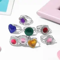 Кольцо детское Выбражулька &laquo;Кристаллик&raquo;, форма МИКС, МИКС, безразмерное