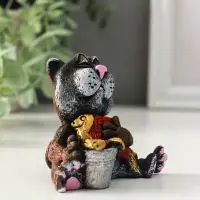 Фигура "Кот на рыбалке" 10 см