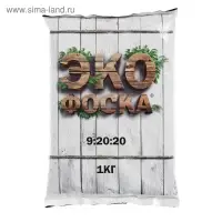 Удобрение минеральное "NPK плюс", "Экофоска", 1 кг