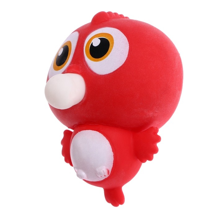 Мялка &laquo;Птица&raquo; надувает шарик