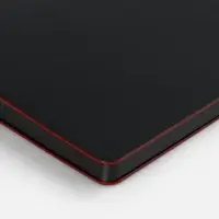 Ежедневник Trait, недатированный, черный с красным