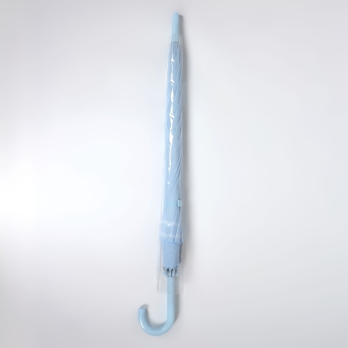 Зонт - трость полуавтоматический &laquo;Пастель&raquo;, 8 спиц, R = 47/55 см, D = 110 см, цвет МИКС