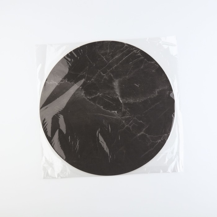 Салфетка сервировочная, плейсмат &laquo;Мрамор&raquo;, d=38 см