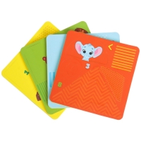 Детская развивающая игра EVA &laquo;Маленький строитель 1&raquo;, изучение форм / цветов, виды МИКС, Крошка Я