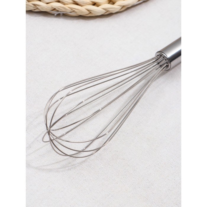 Венчик для взбивания Доляна &laquo;Стандарт&raquo;, 25&times;5,5 см, цвет серебристый