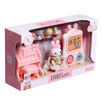 Набор игровой &laquo;Зайчики: мебель для питомцев&raquo;, МИКС