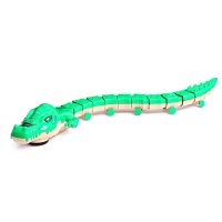 Животное &laquo;Аллигатор&raquo;, световые эффекты, работает от батареек, 11 деталей, цвет зелёный