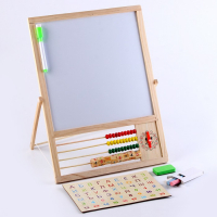 Доска магнитная двухсторонняя, на подставке, рабочее поле: 22 &times; 22 см