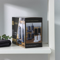 Набор аксессуаров для ванной комнаты SAVANNA &laquo;Бэкки&raquo;, 3 предмета (мыльница, дозатор для мыла 400 мл, стакан), керамика, цвет белый