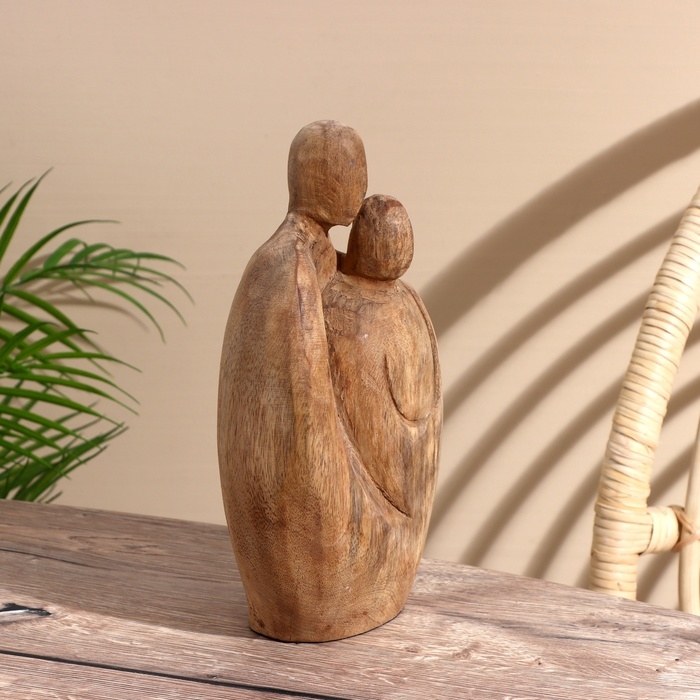 Абстракция "Семья" манговое дерево 16х7х26 см