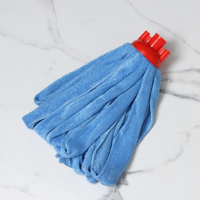 Насадка для швабры ленточная Доляна, микрофибра, 28&times;7&times;7 см, цвет МИКС