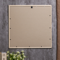 Фоторамка сосна с19 серебро 40х40 см (пластиковый экран)