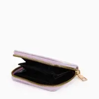 Кошелек жен 07-01-01 Июнь2550 бабочка, 8,5*2,5*10,5 см, 2 отд+отд/молн, д/карт, розовый