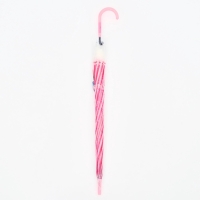 Зонт полуавтоматический &laquo;Полосы&raquo;, 8 спиц, R = 46/53 см, D = 106 см, цвет МИКС