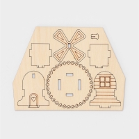 Подставка под зубочистки &laquo;Мельница&raquo;, 7&times;7&times;7 см