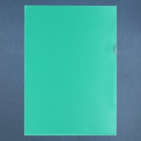 Набор папок-уголков А4, 100 мкм, Calligrata Выгодные, прозрачные, 5 штук, микс