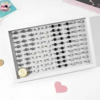 Кольцо молодёжное &laquo;Шарик&raquo;, безразмерное, цвет МИКС