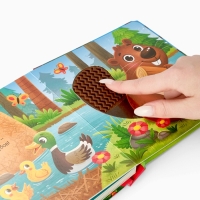 Трогательная книга "Кто живёт в лесу?"