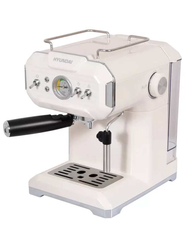 Кофеварка рожковая HEM-5300 850Вт бежевый