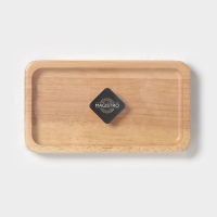 Менажница Magistro Tropical, 18&times;10&times;1,8 см, каучуковое дерево