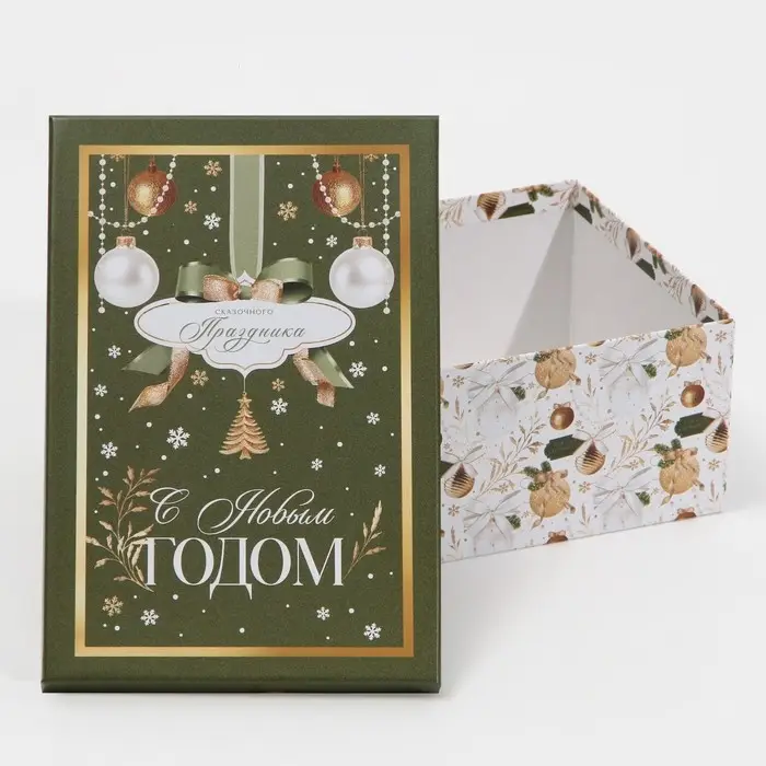 Набор подарочных коробок 6 в 1 &laquo;Новогодний подарок&raquo;, 20 х 12.5 х 7.5 ‒ 32.5 х 20 х 12.5 см, Новый год