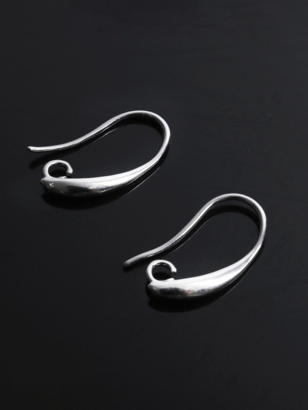 Швензы-крючки СМ-1111-1, (набор 5 пар), цвет серебро