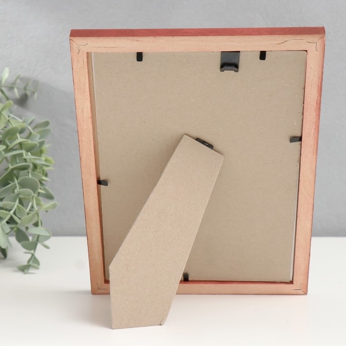 Фоторамка дерево "Image Art" С18 15х21 см,(стекло), красное дерево